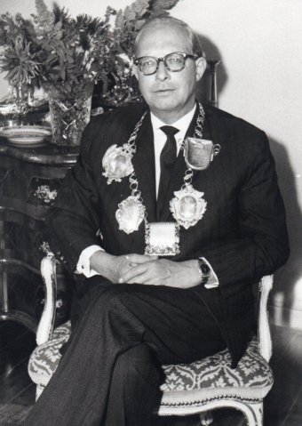 1961 Schützenkönig Baron Freiherr von Coels